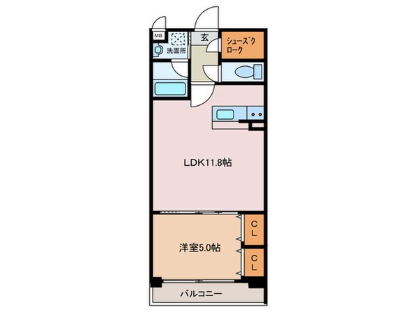 estageo関目高殿の物件間取画像